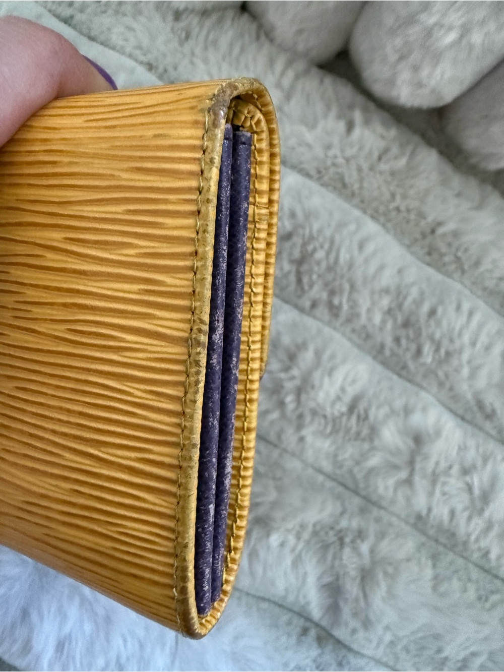 Louis Vuitton Epi Leather Wallet in Yellow - Picture 3 of 13